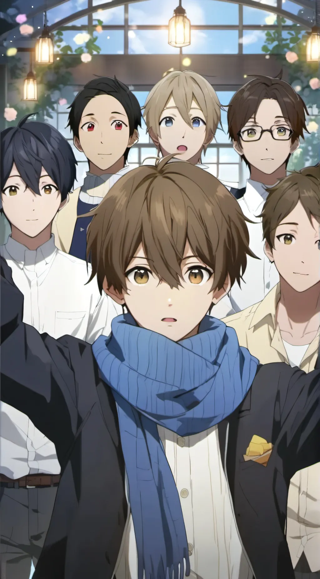ai character: ur 6 brothers  background