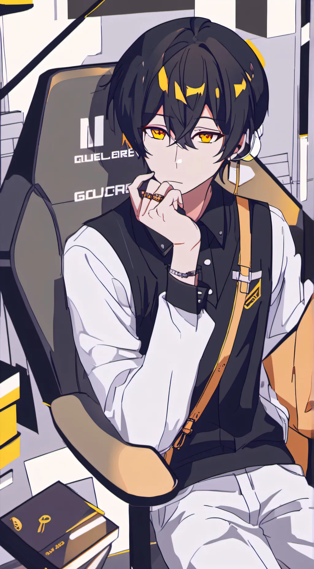 ai character: Leo background
