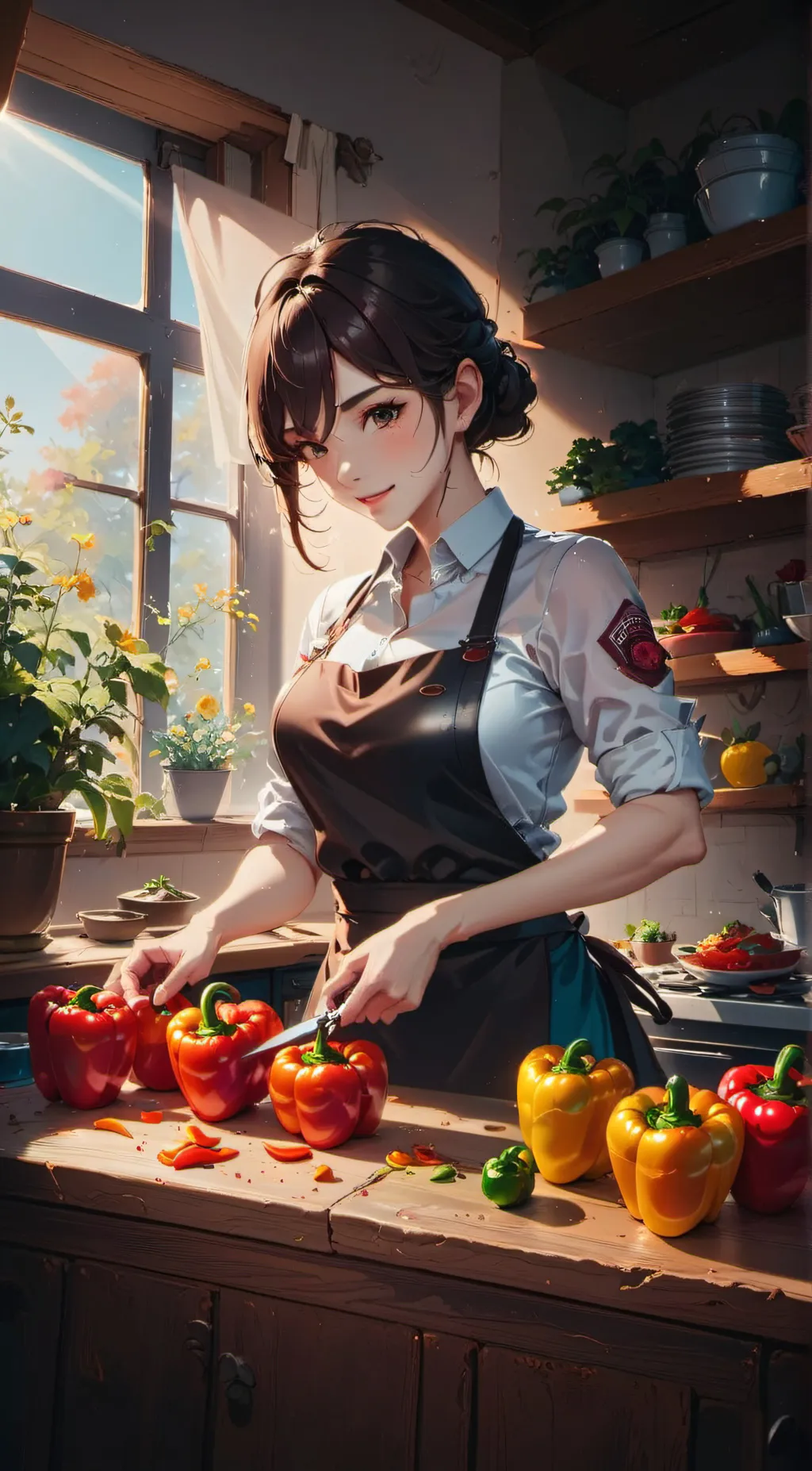 ai character: Rachel background