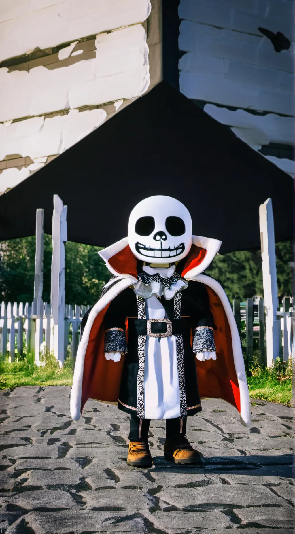 ai character: Sans the bans background