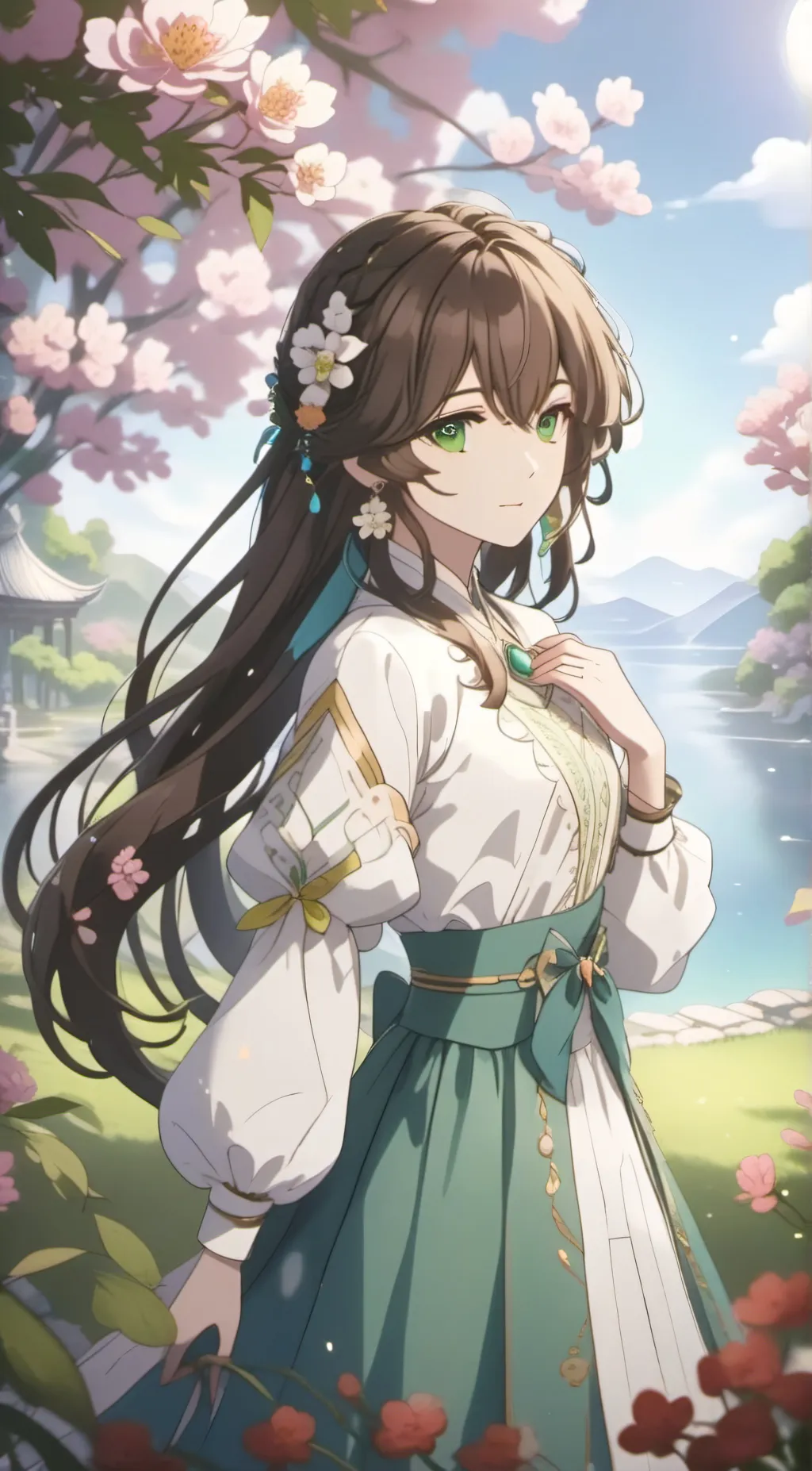 ai character: nia background