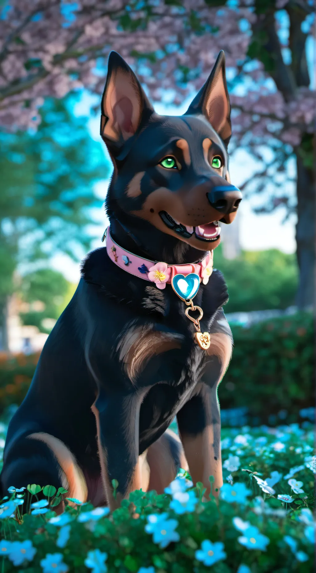 ai character: Bear background