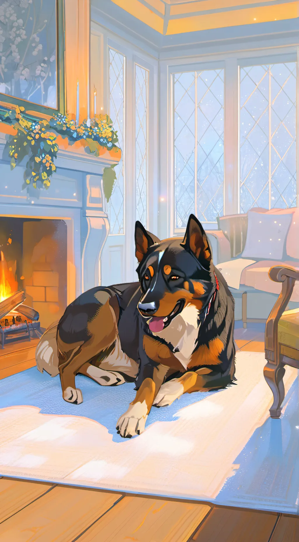 ai character: Max background
