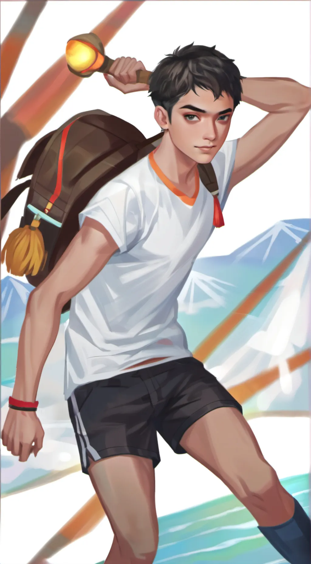 ai character: camp halfblood  background