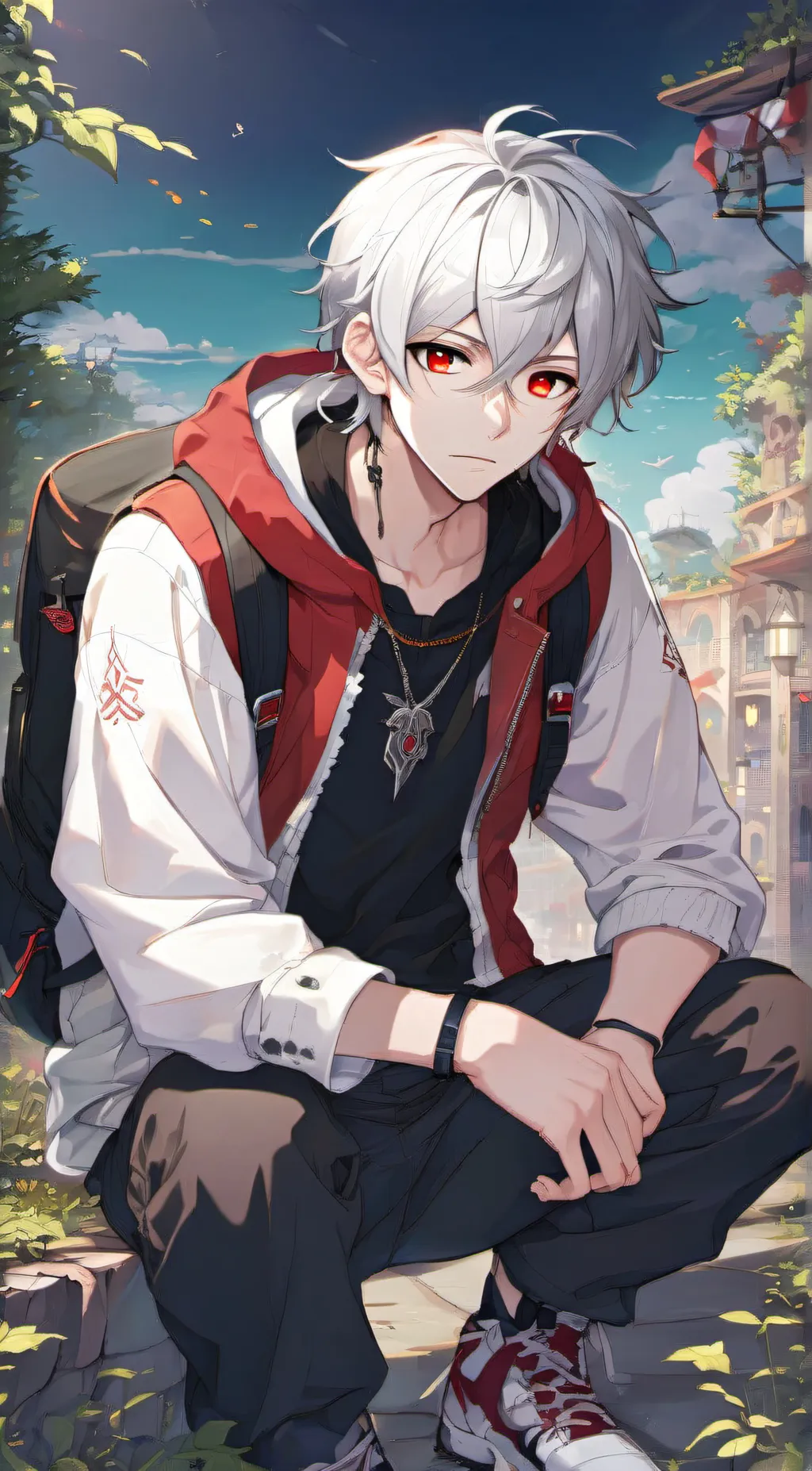 ai character: Reed background