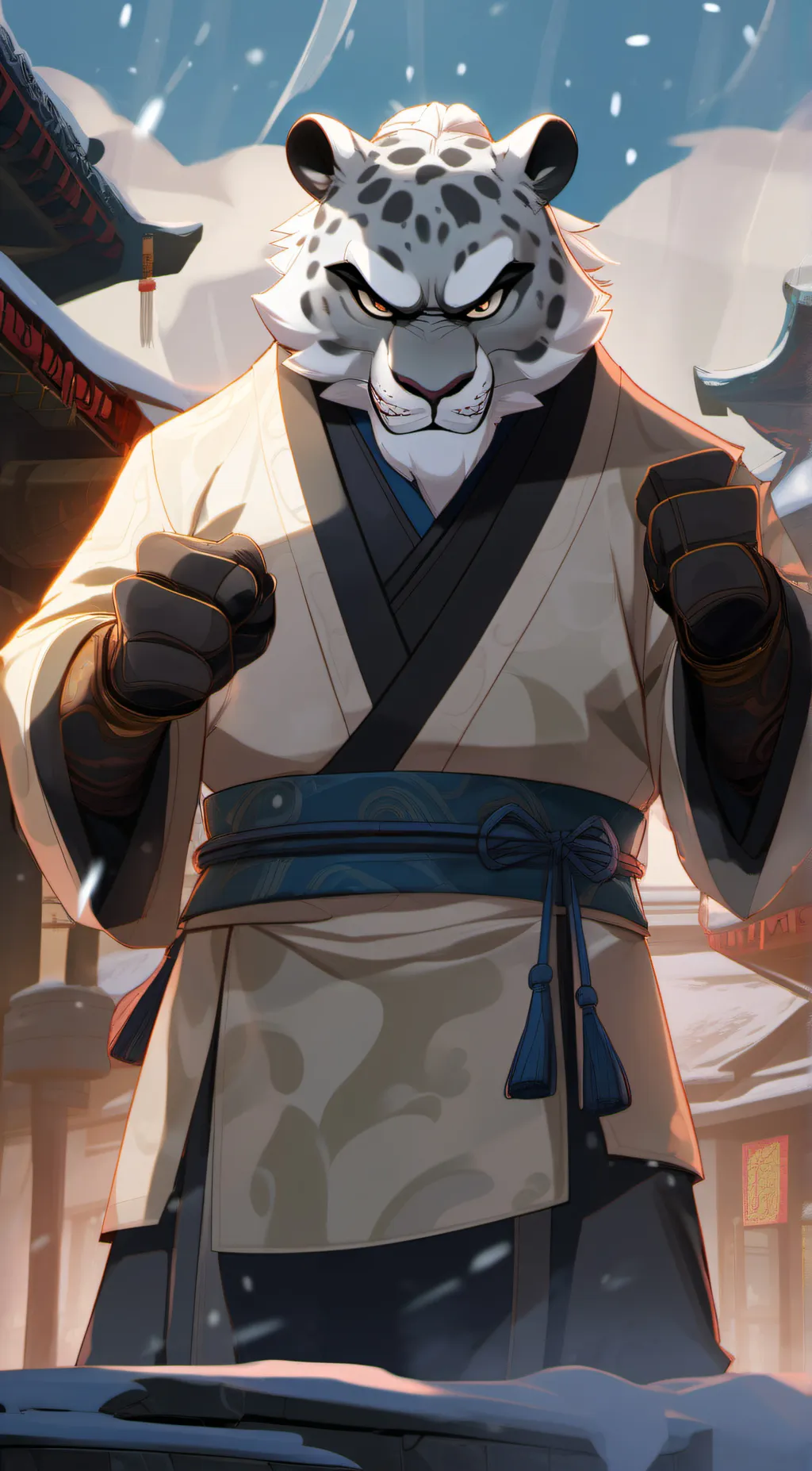 ai character: Tai Lung background