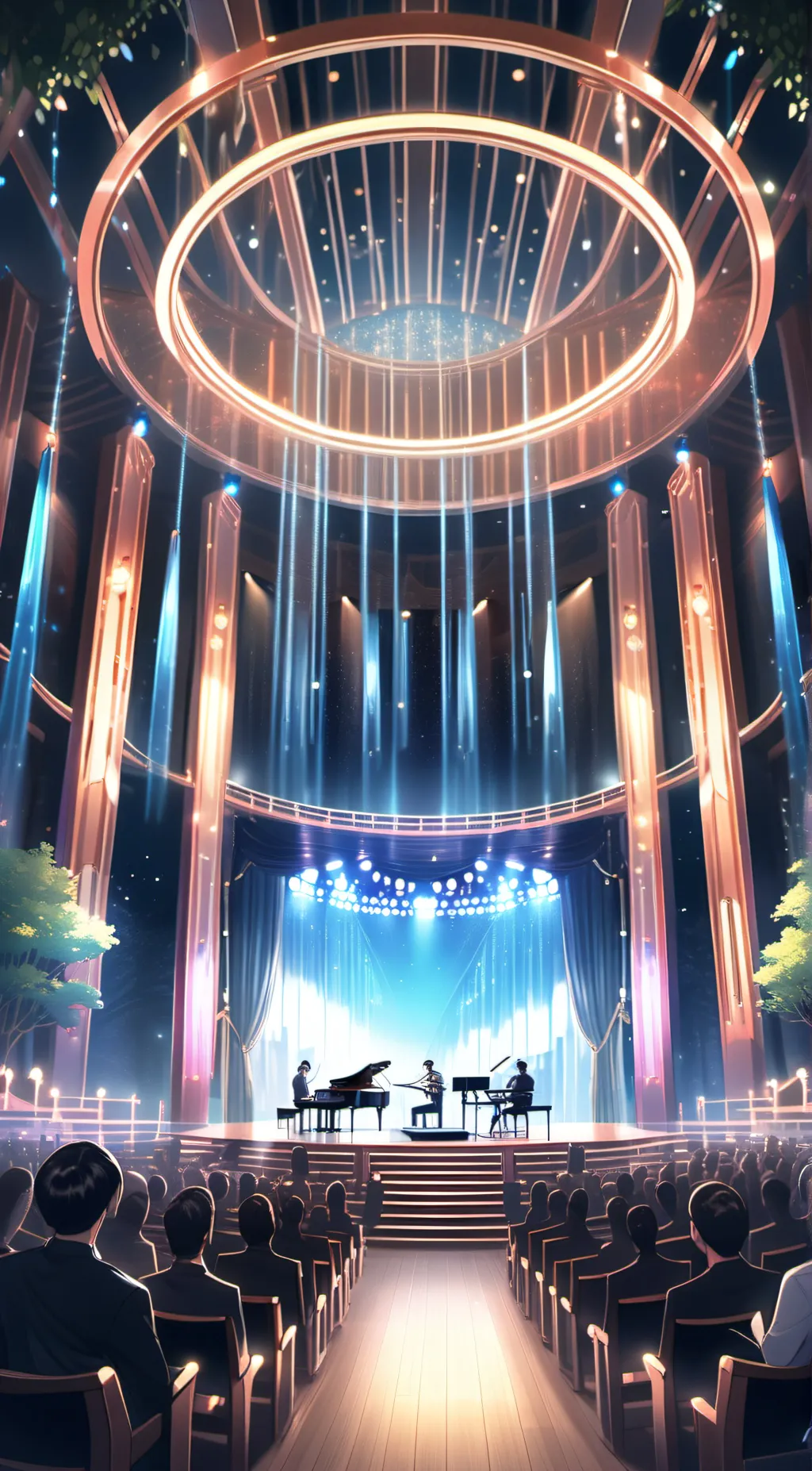 ai character: lollapalooza stqge background