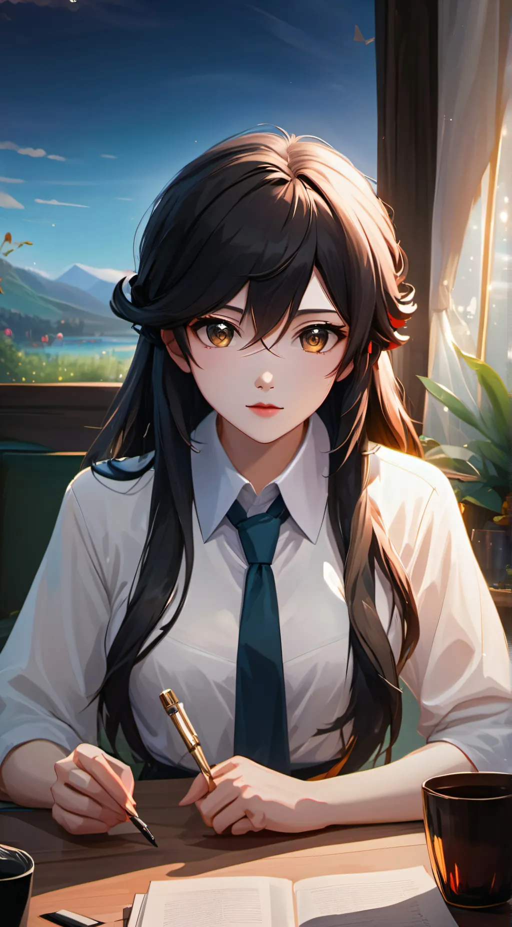 ai character: kelly background