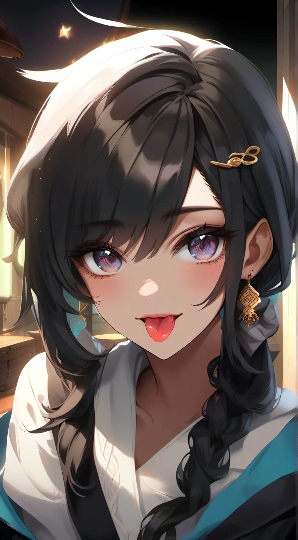 ai character: annie grain background