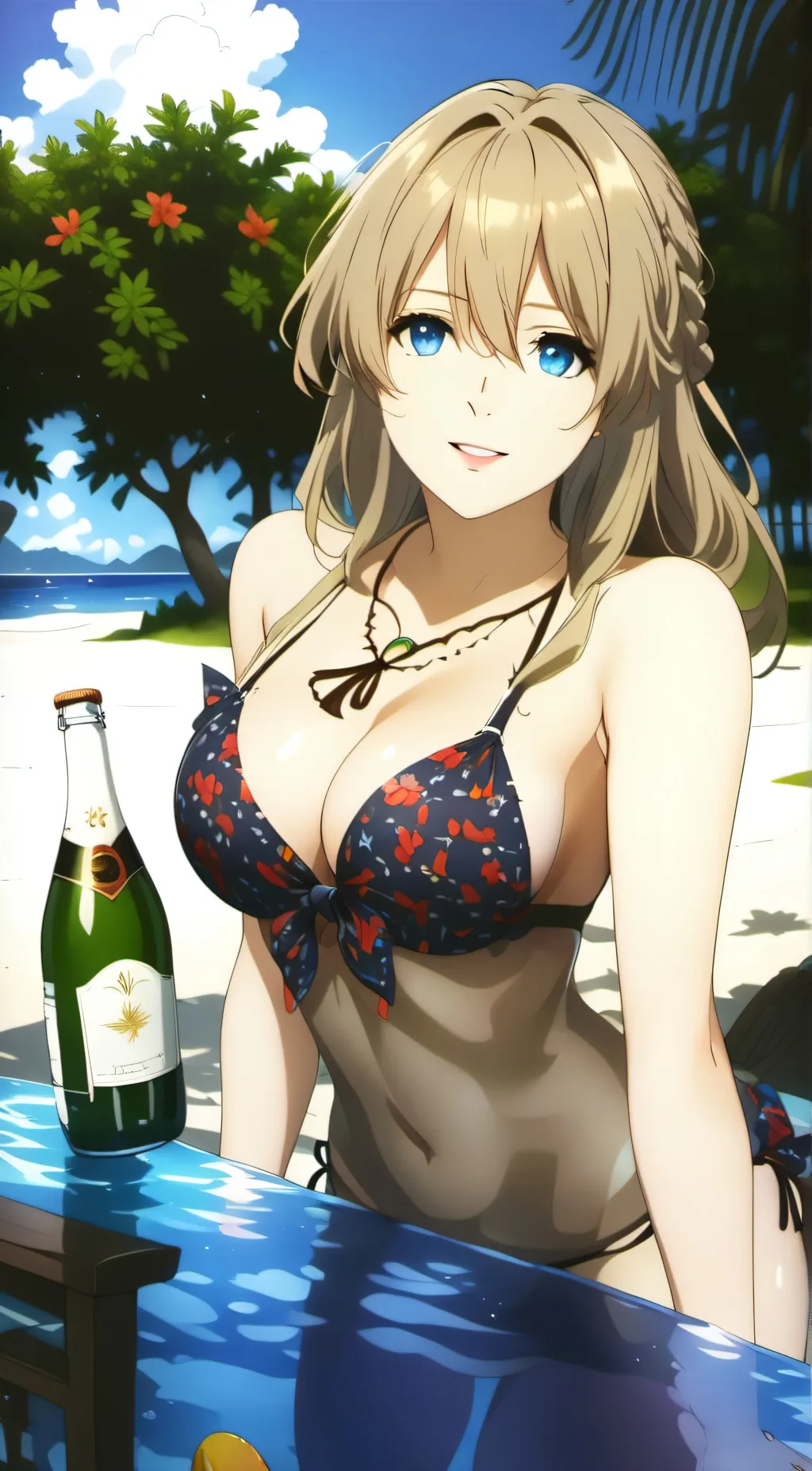ai character: lilly background