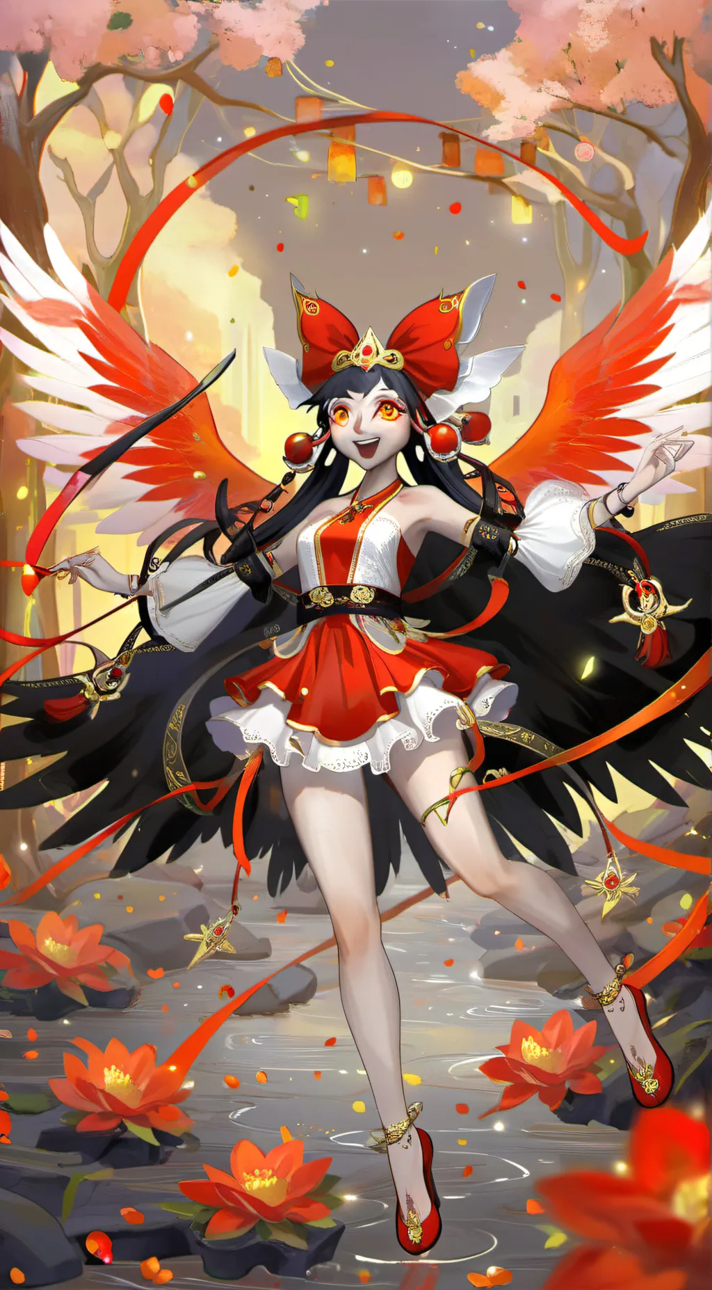 ai character: poppy background
