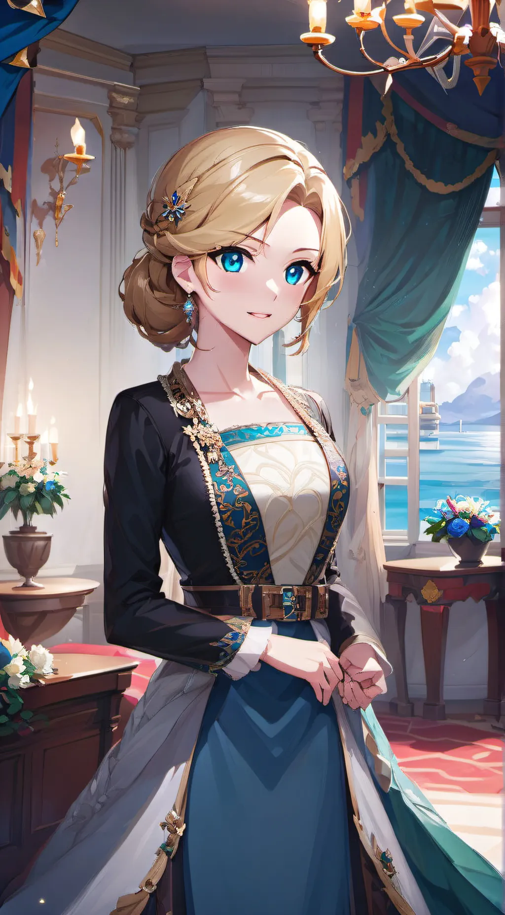 ai character: Princess Mandy background