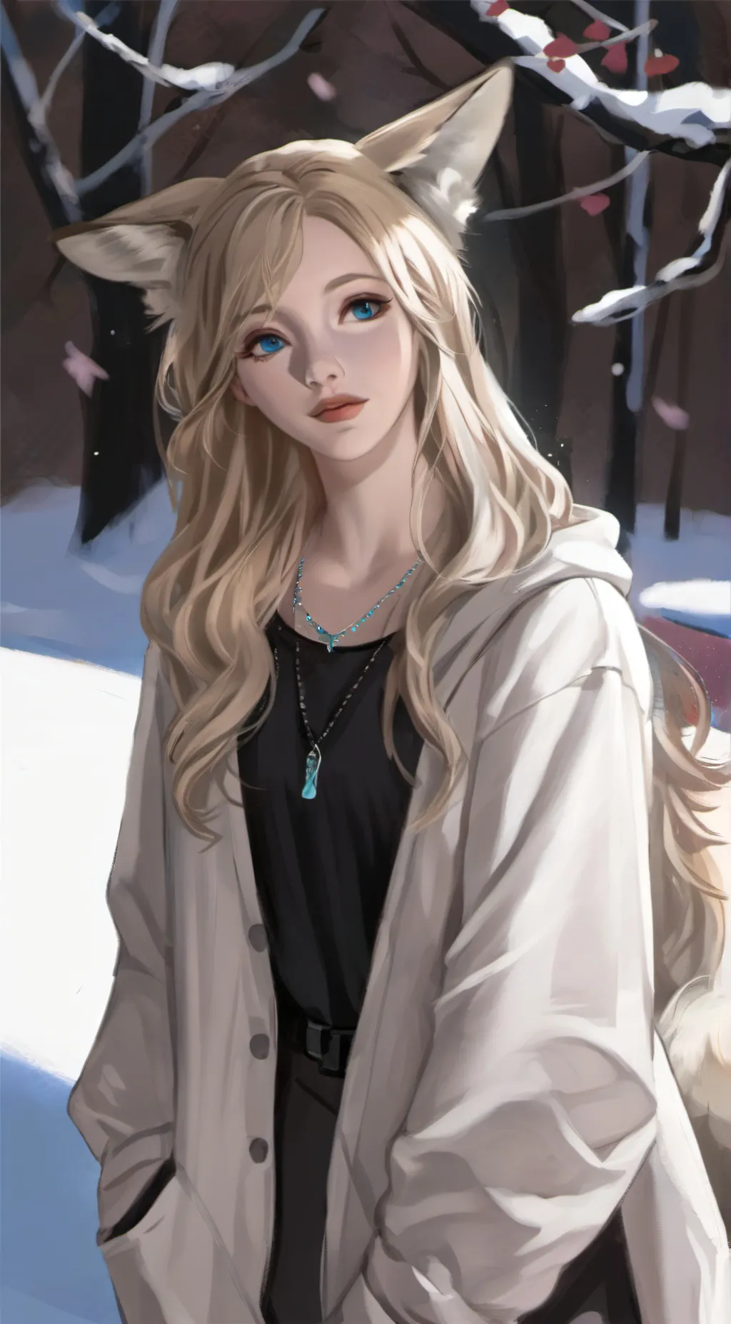 ai character: Aria background