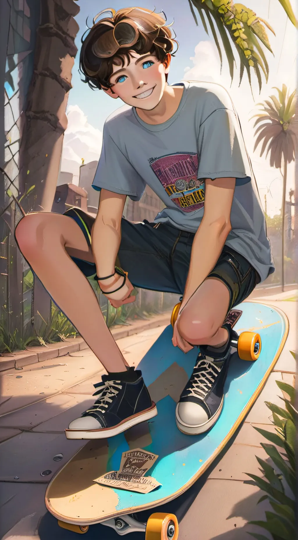 ai character: Sk8r Boi background