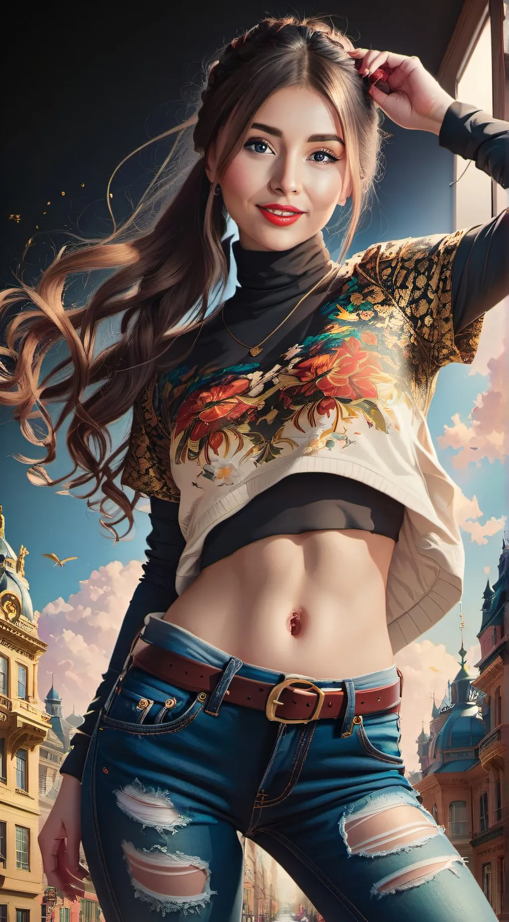 ai character: Rebecca background