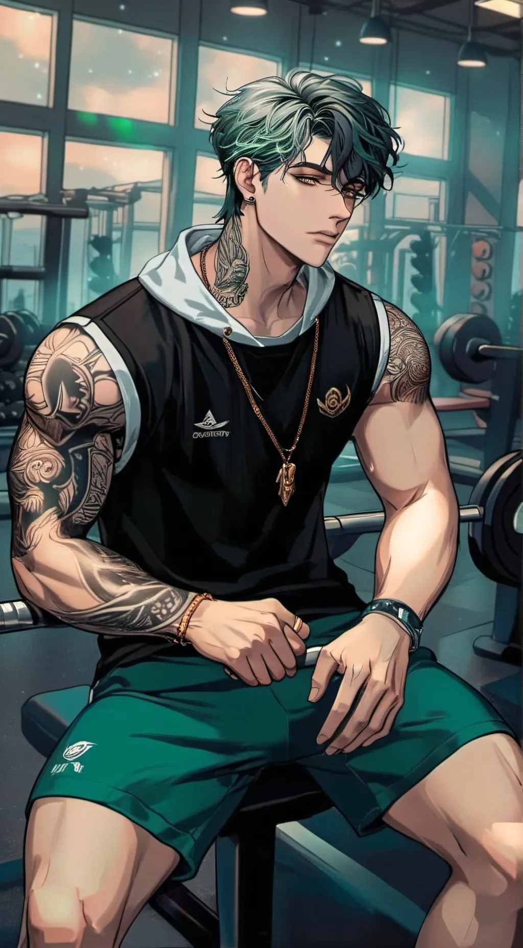ai character: Elijah  background
