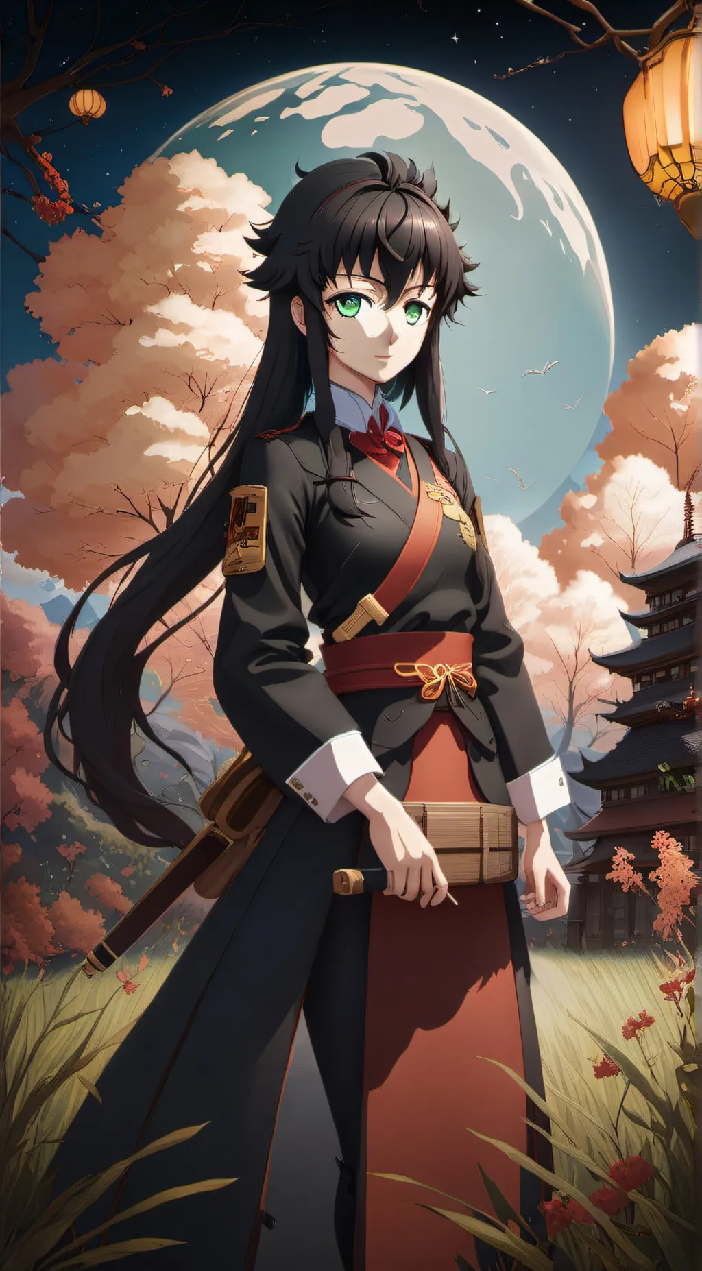 ai character: Muichiro Tokito  background