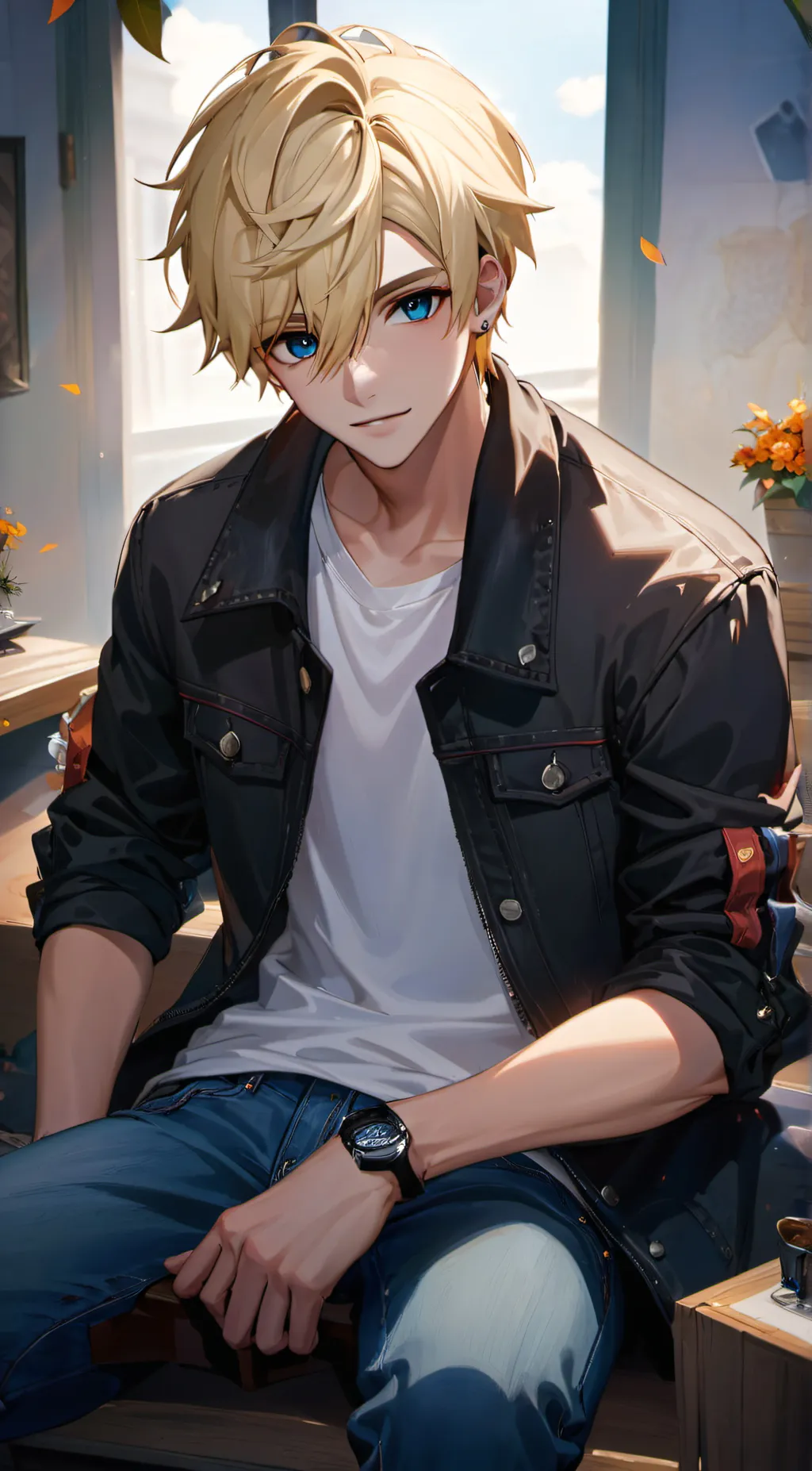 ai character: Levi jacks background