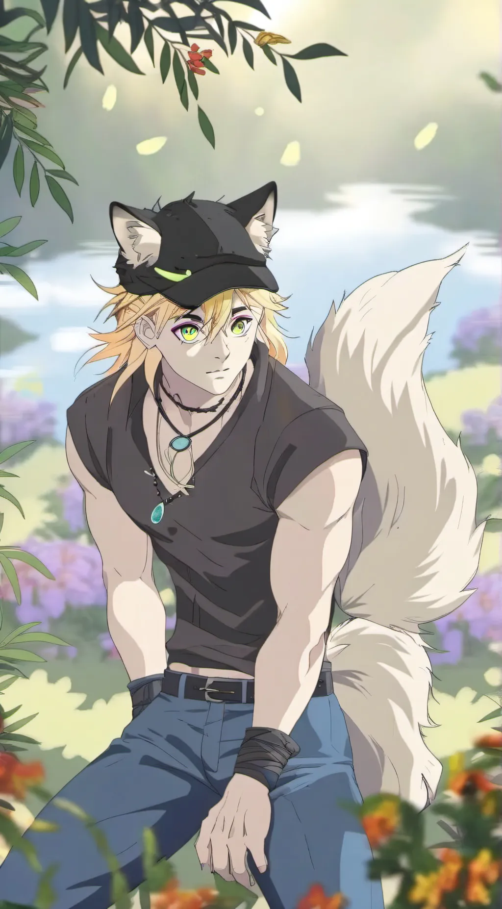 ai character: Luke background