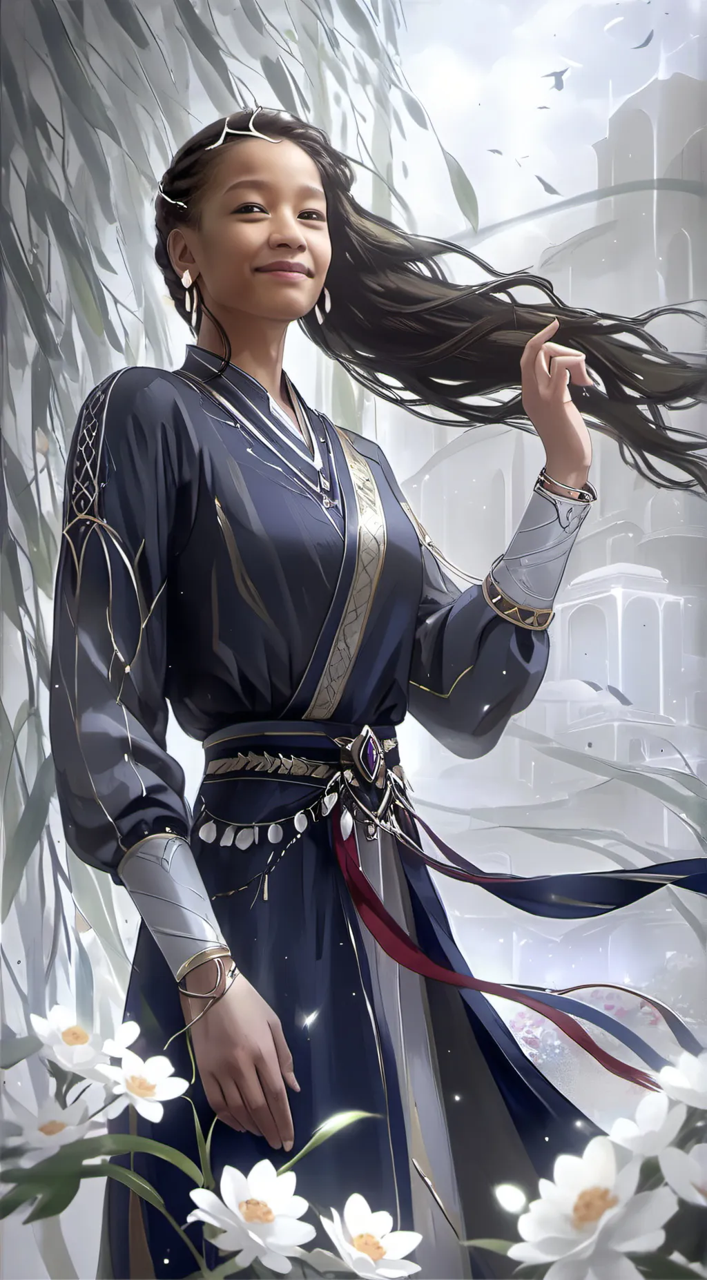 ai character: Ella background