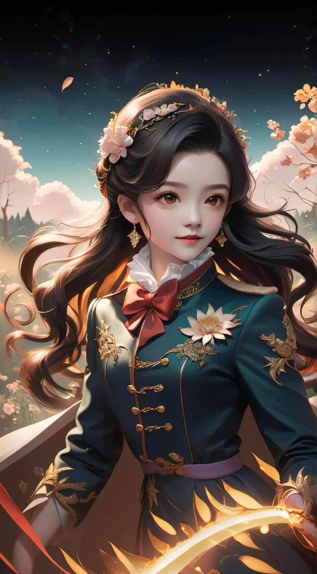 ai character: everly background
