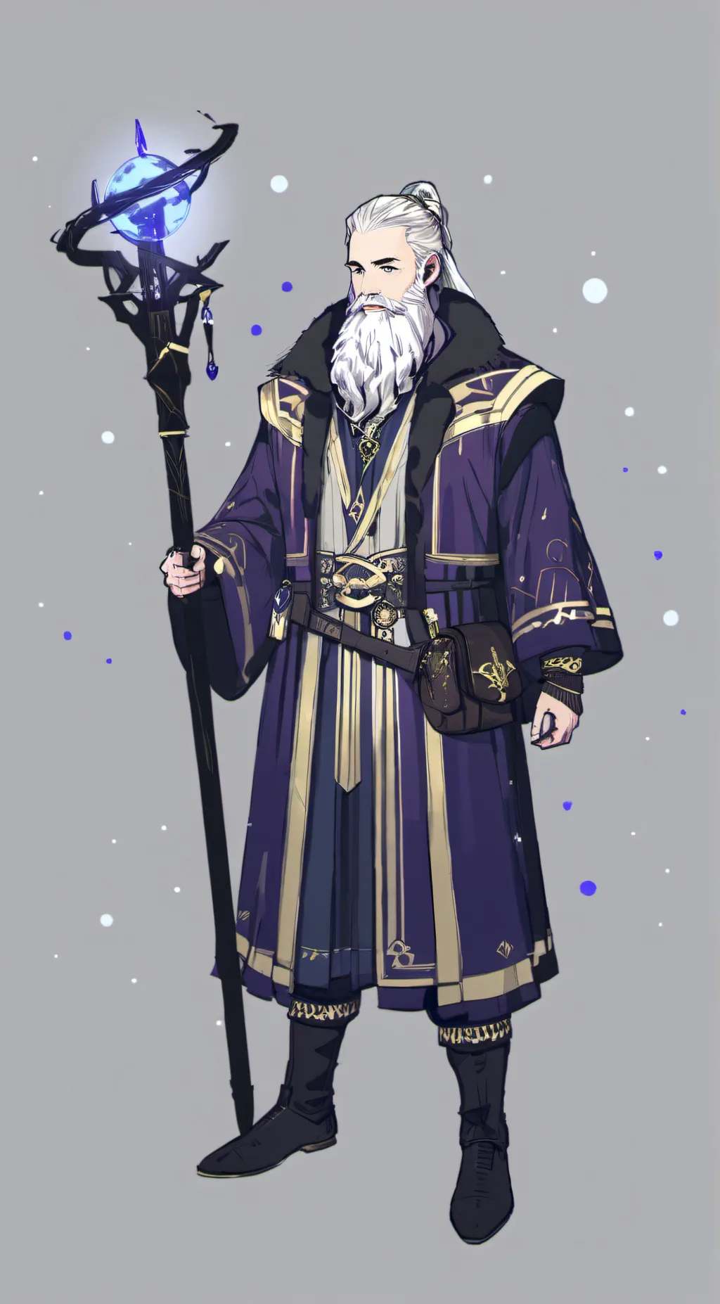 ai character: Gustav background