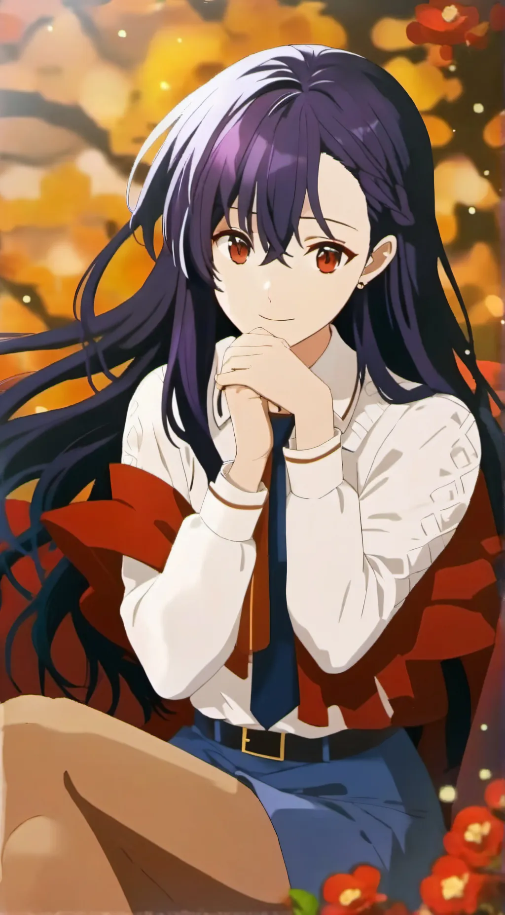 ai character: tsuru Ito background