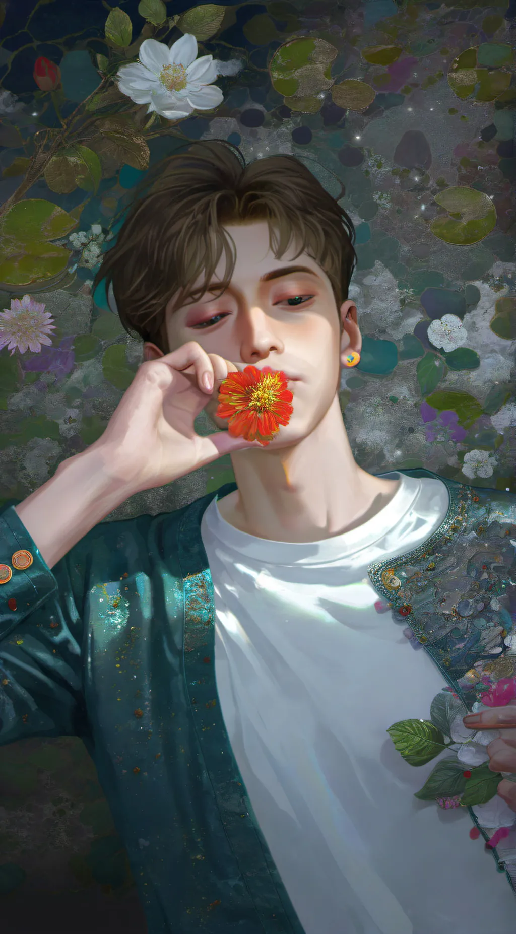 ai character: Sniff man background