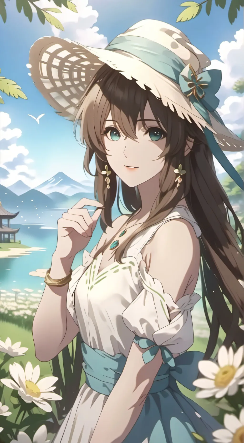 ai character: ate background