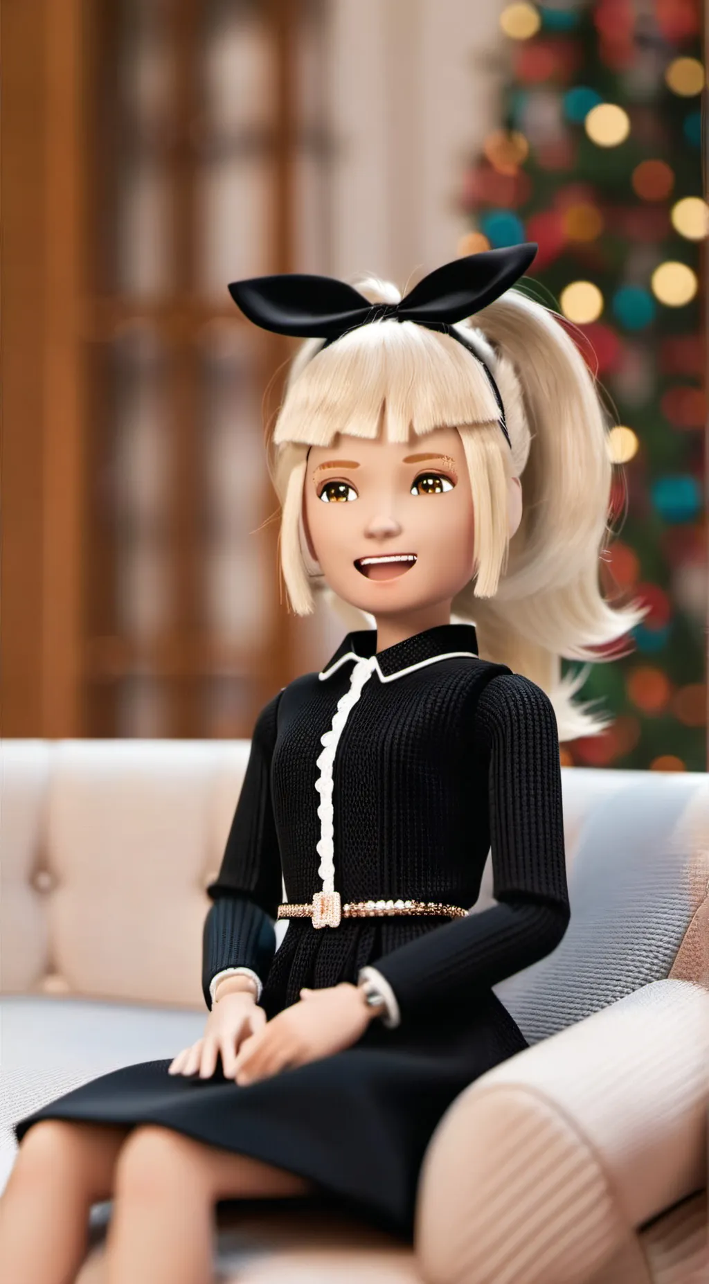 ai character: belle background