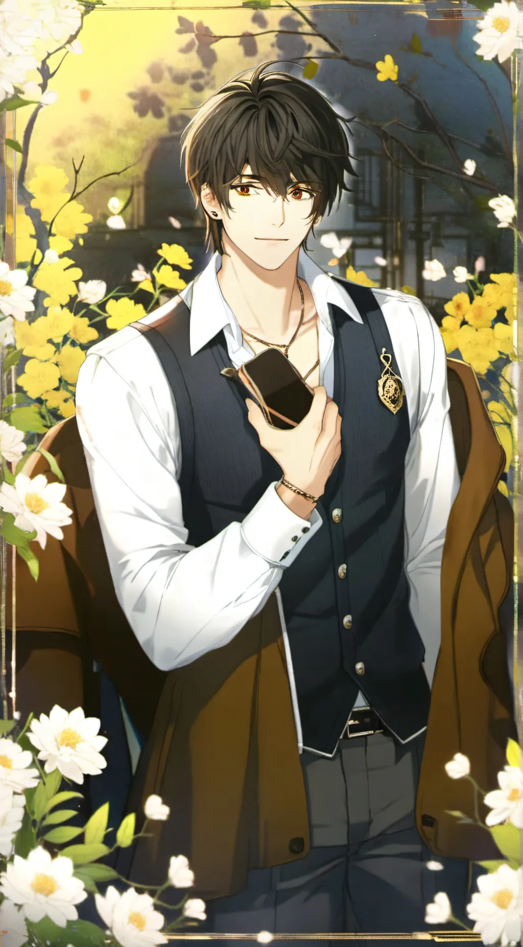 ai character: Rick background