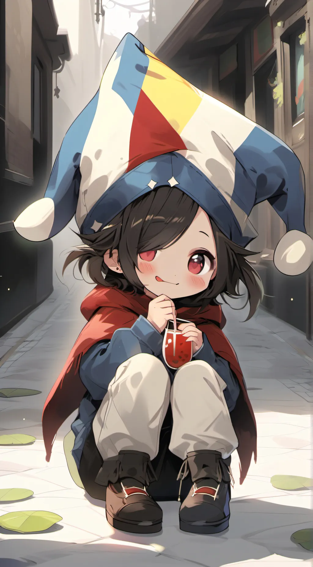 ai character: Pomni background