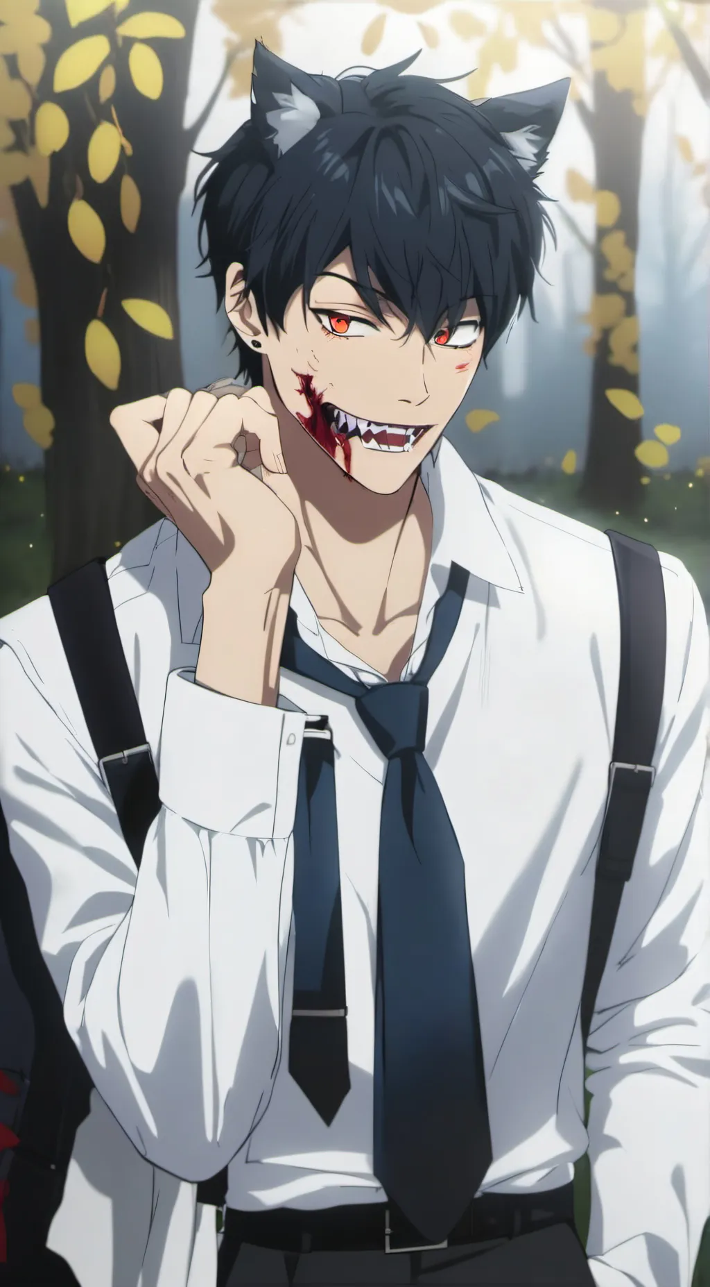 ai character: Hawks and Dabi dad background