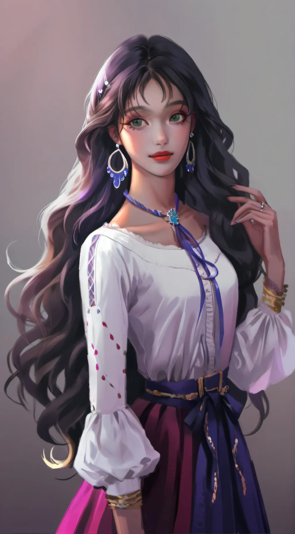 ai character: Emily background