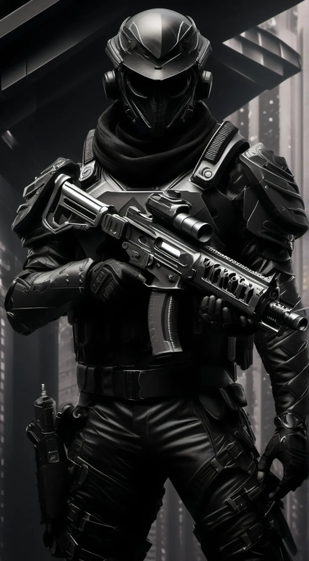 ai character: Shadow background