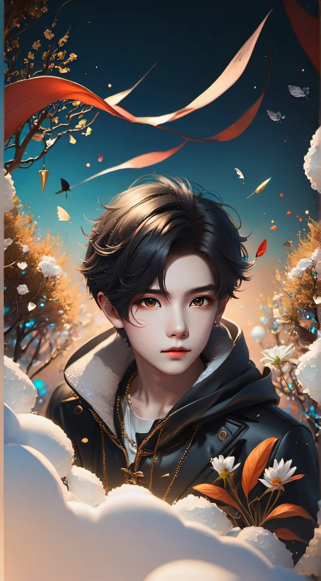 ai character: noah background