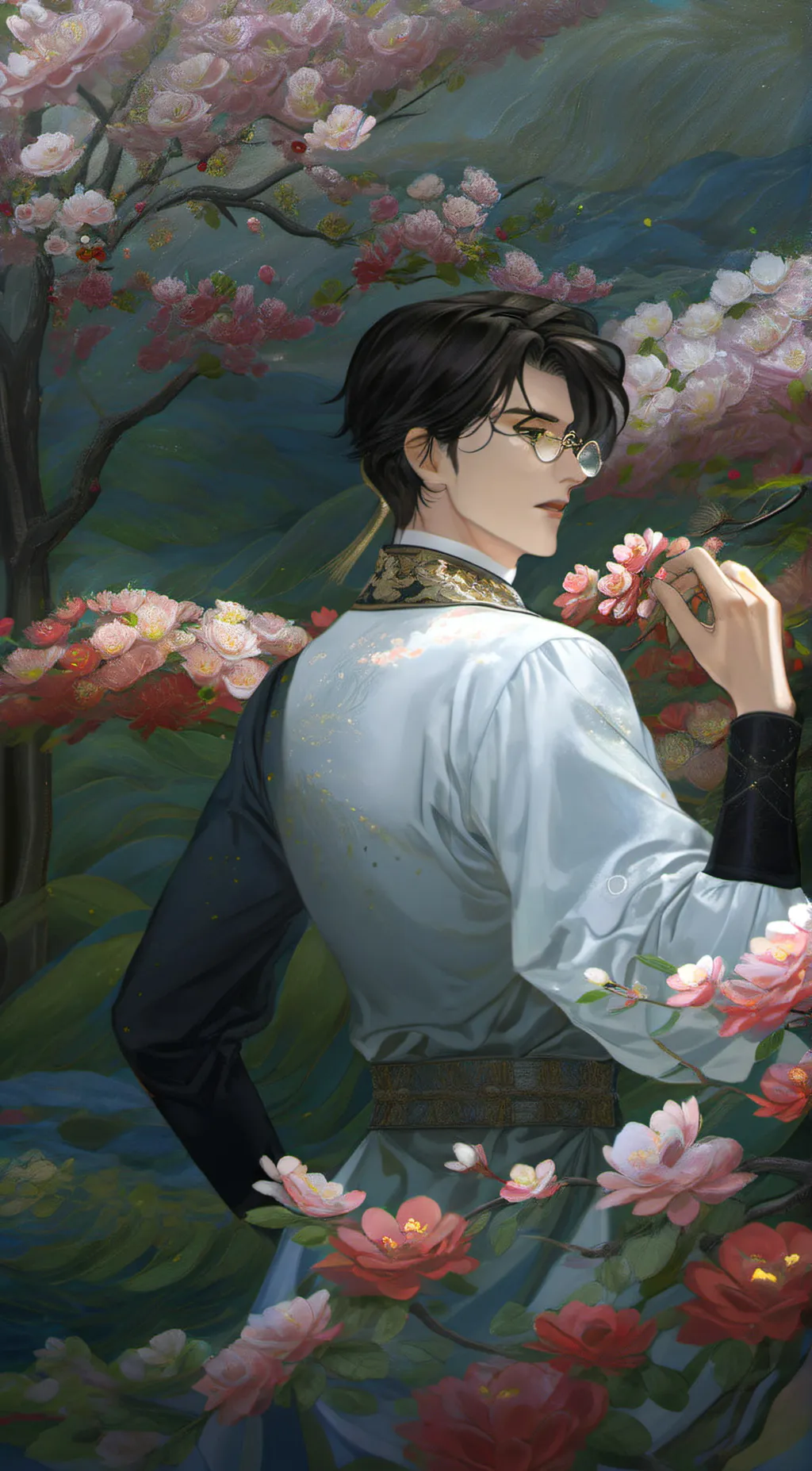 ai character: Kaito  background