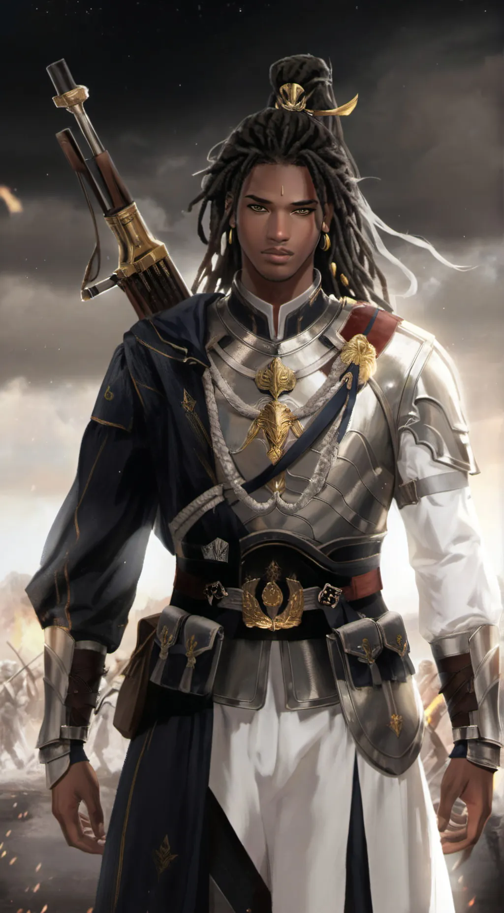 ai character: Lucas  background