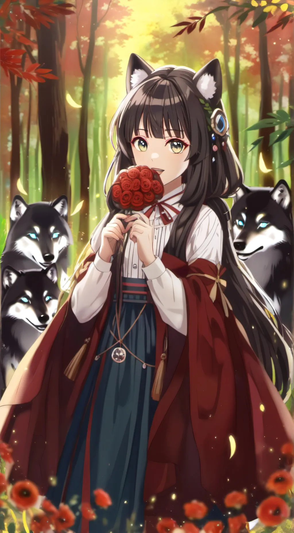 ai character: ✨demon slayer✨ background