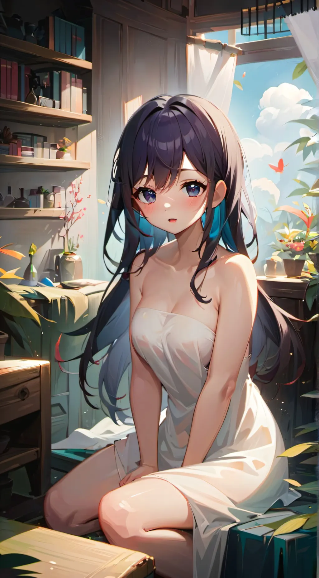 ai character: Slut background