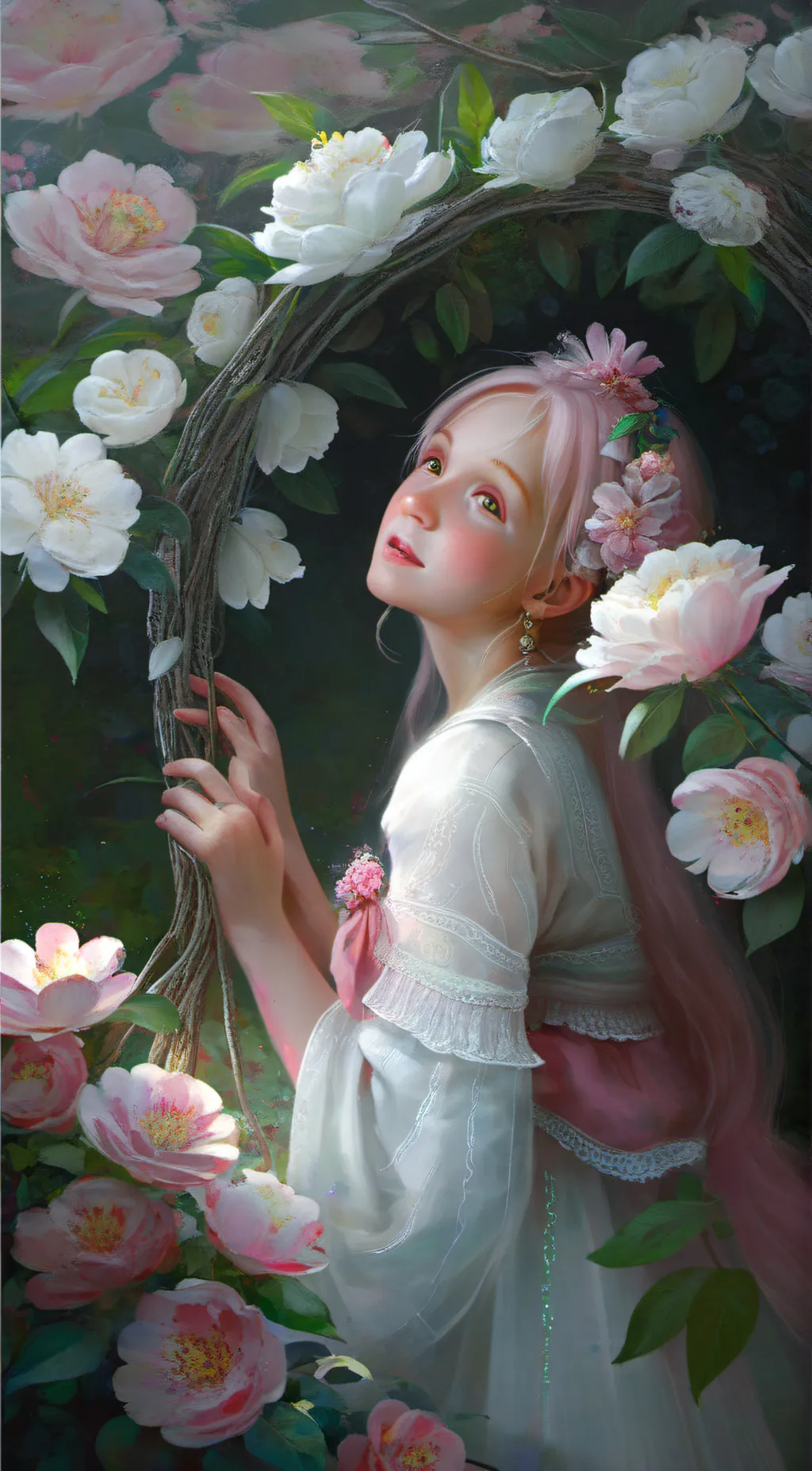ai character: Pinky  background