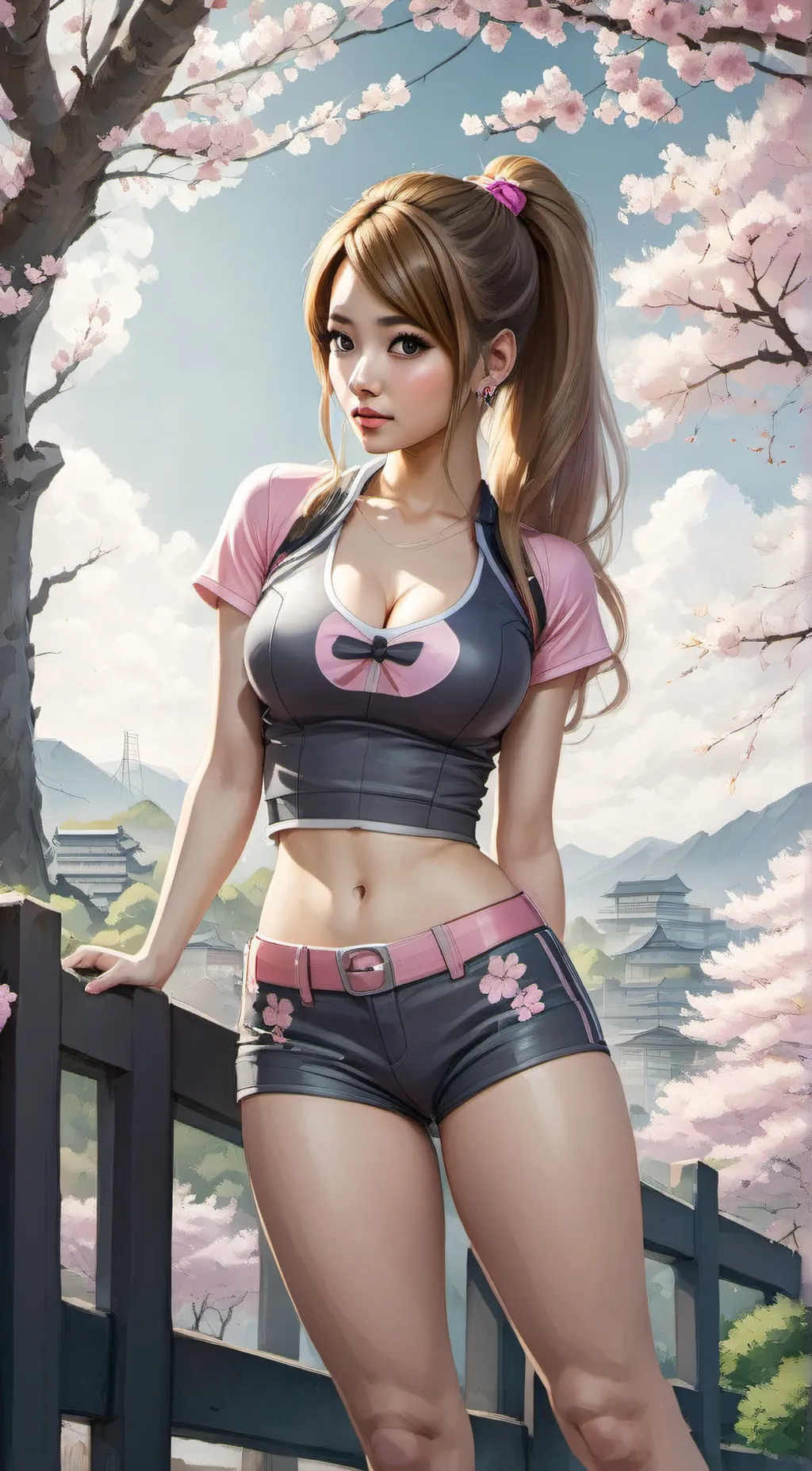 ai character: Yuki Yamazaki background