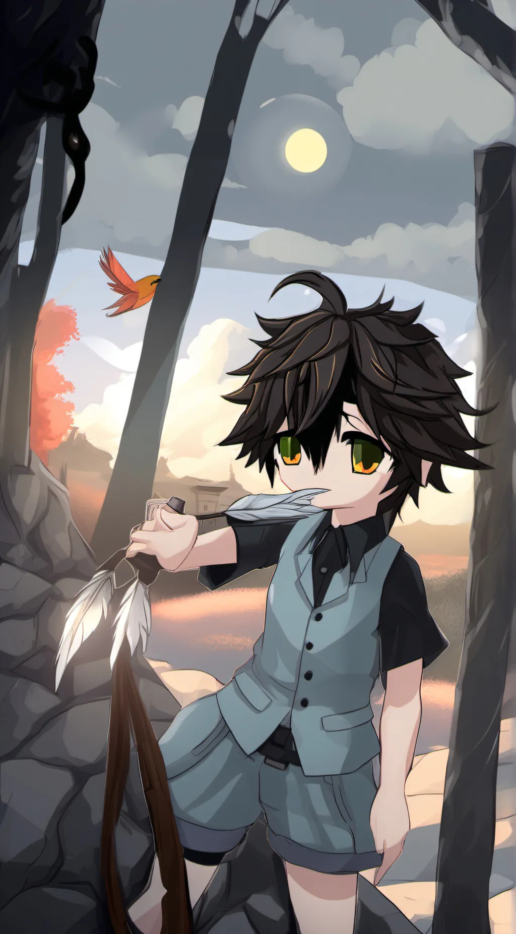 ai character: KAITO background