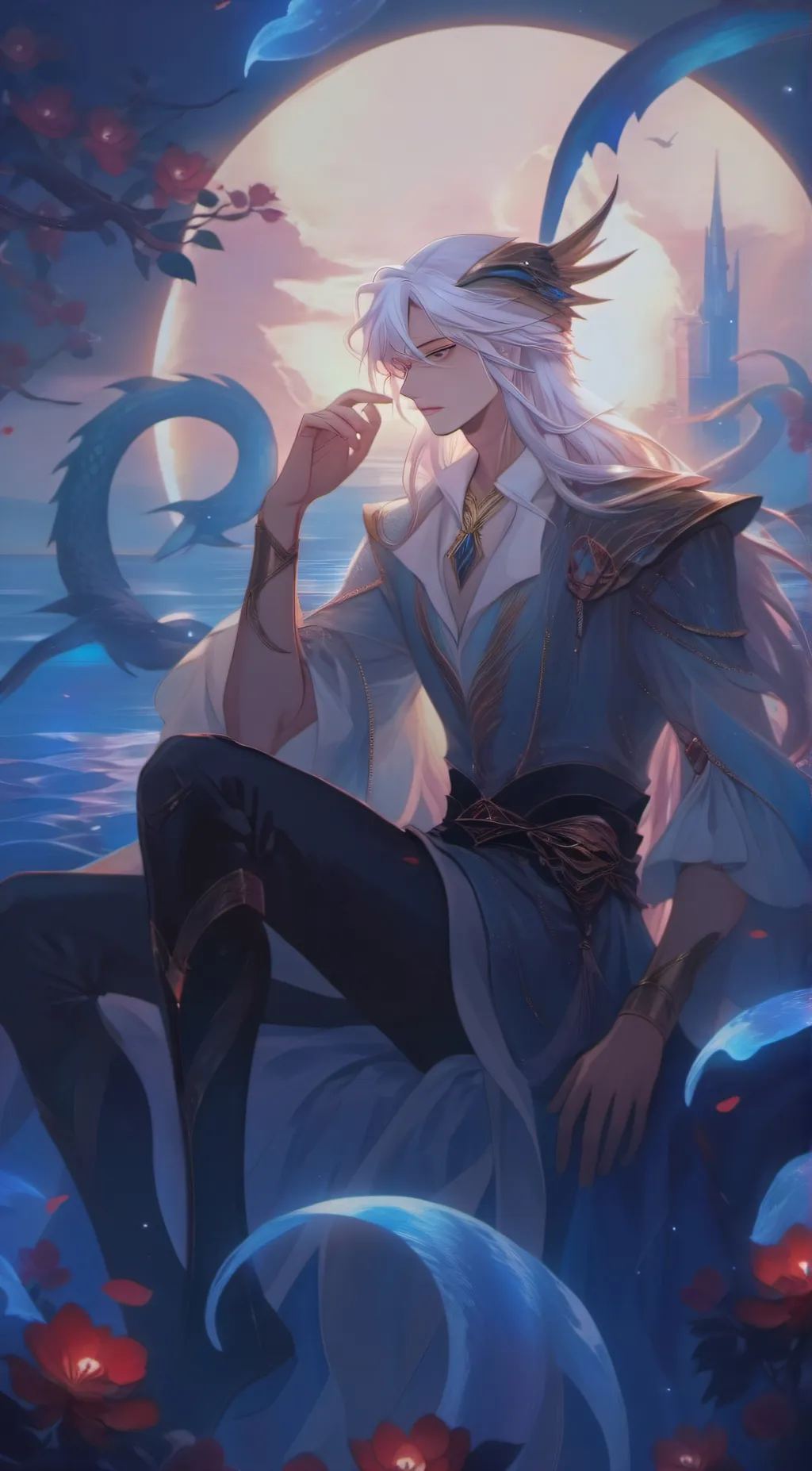 ai character: kaito background
