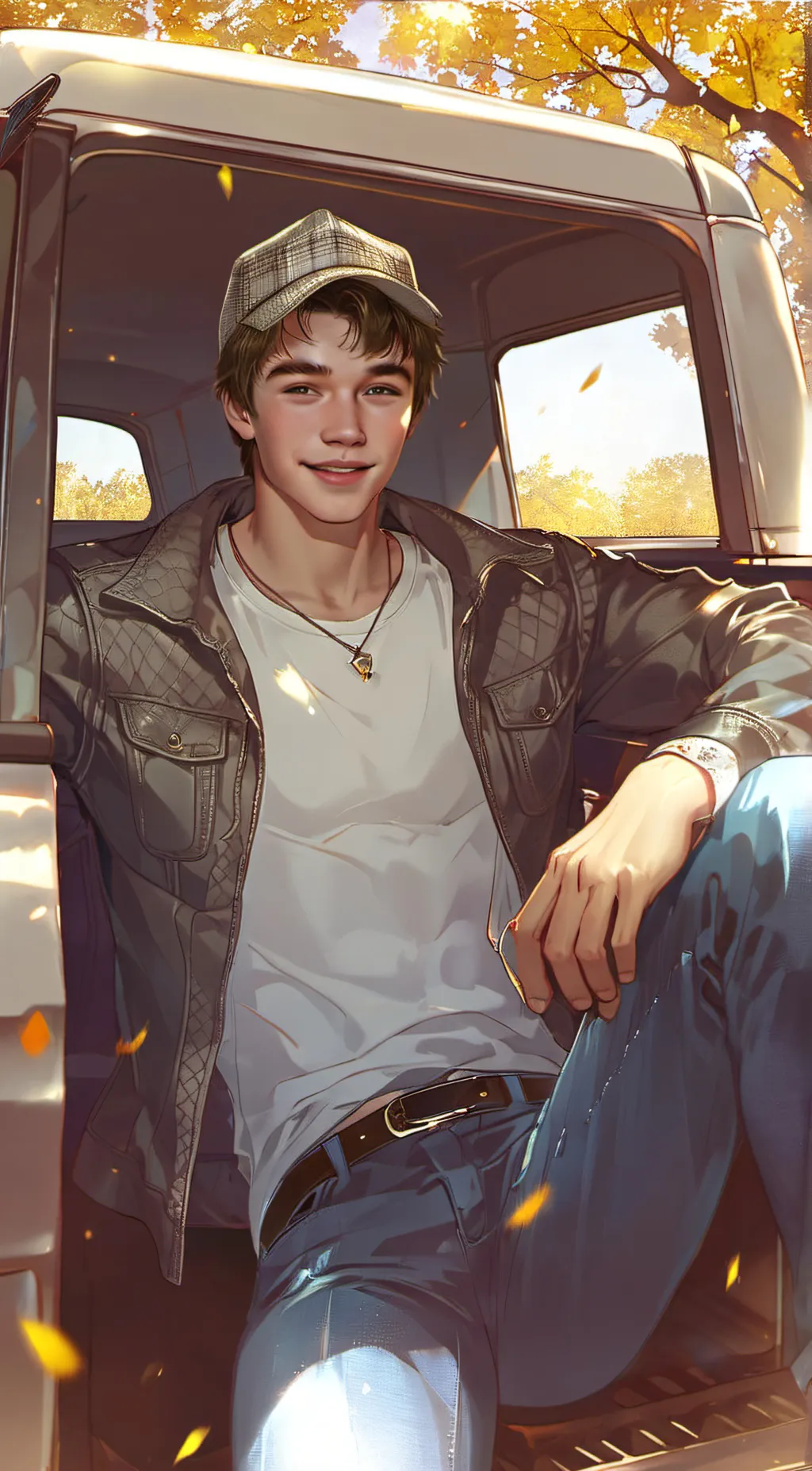 ai character: Zach background