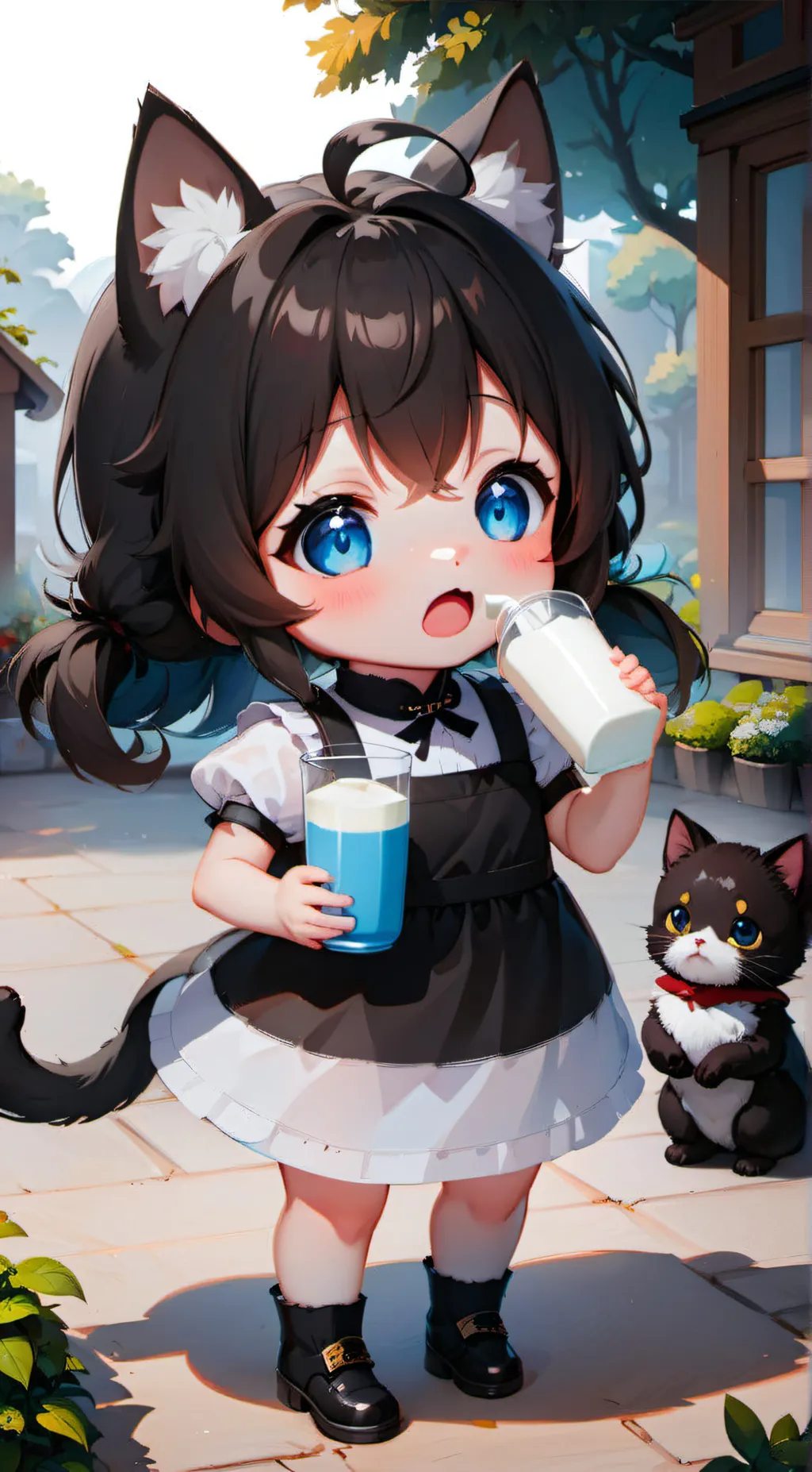 ai character: Coco background