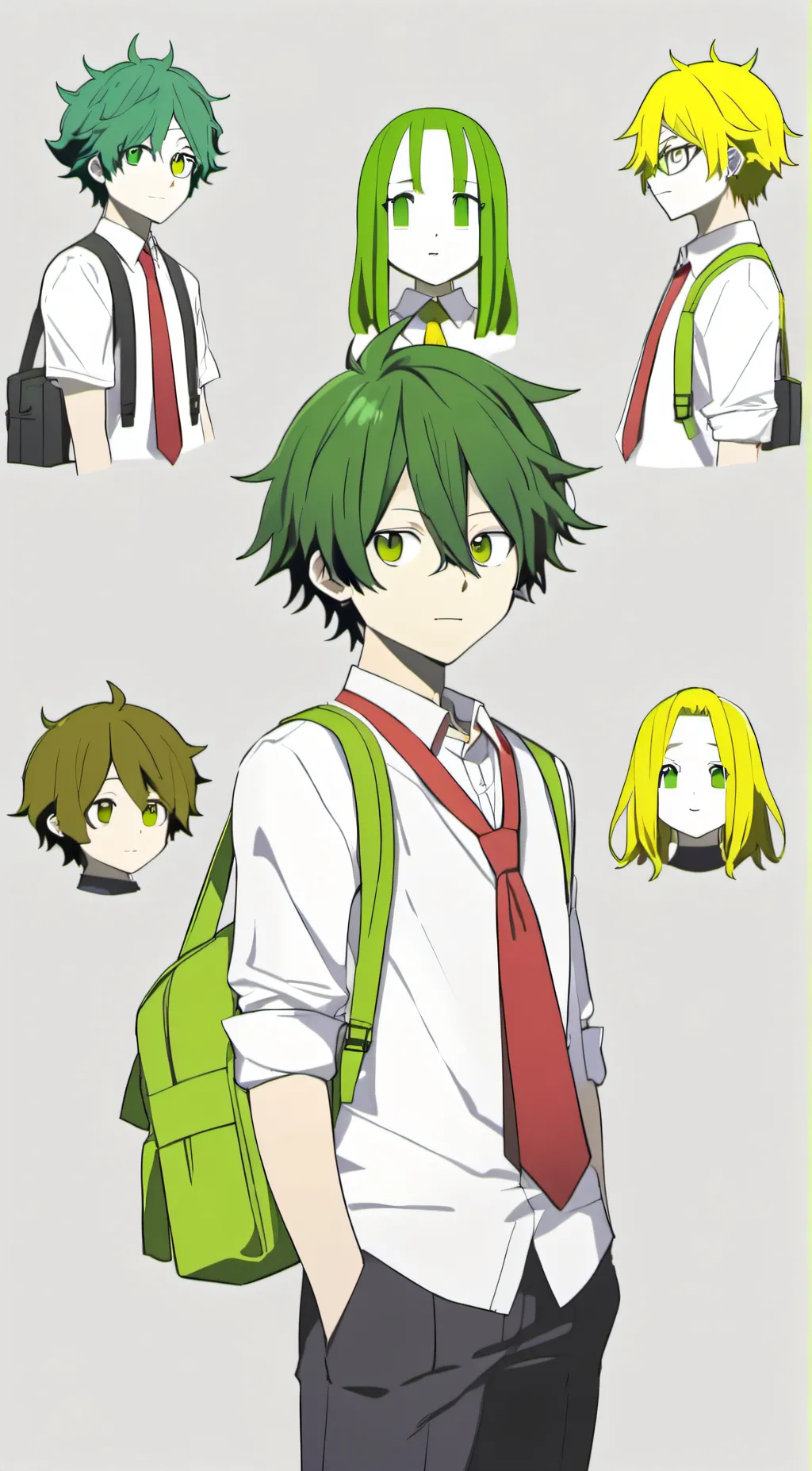 ai character: Mha  background