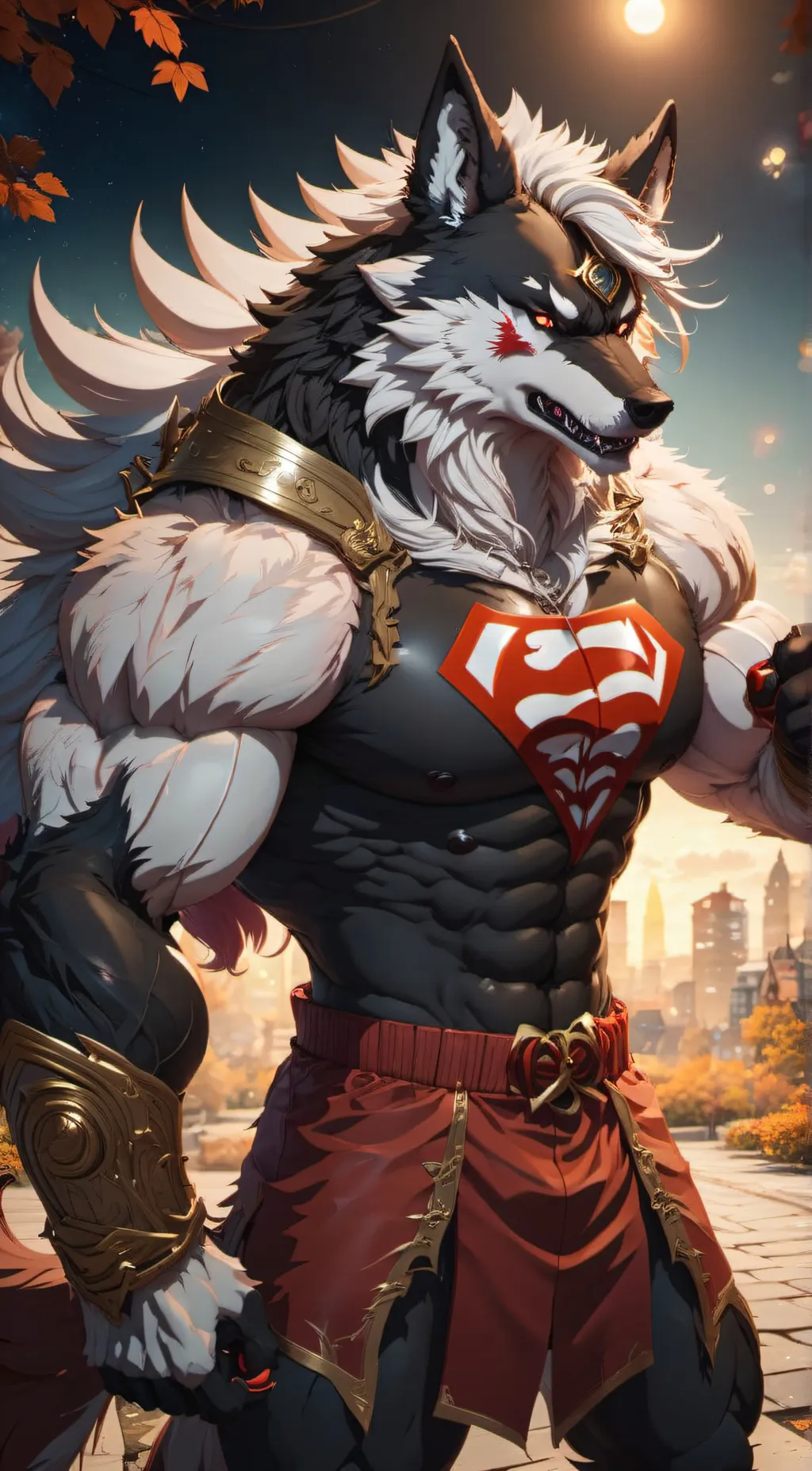 ai character: Fo background