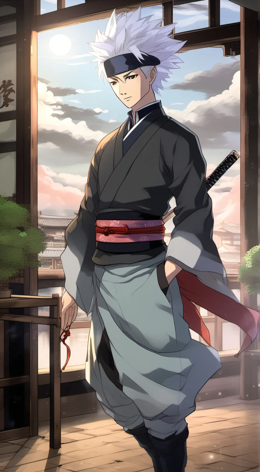 ai character: Kenji background