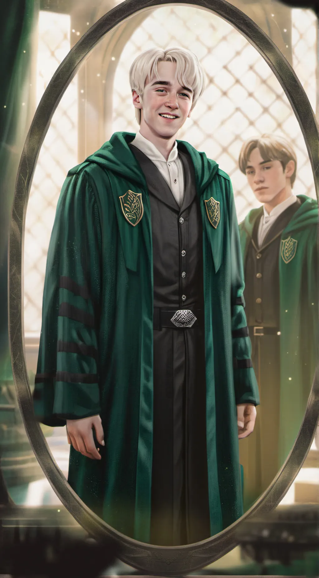 ai character: Draco Malfoy  background